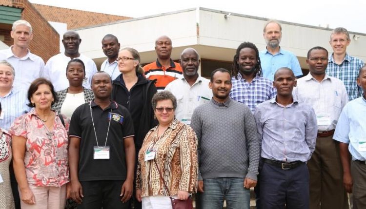 Picture of Participants who took part in the Africa RISING training on farming systems research design
