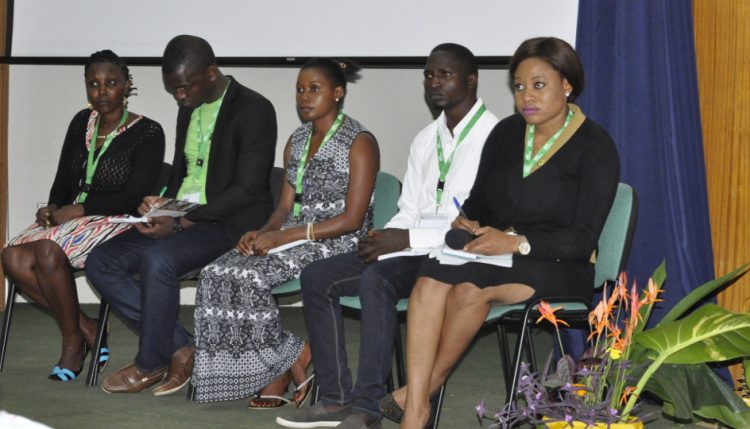 Picture of Agripreneurs from all IITA hubs talk about their activities in Africa.