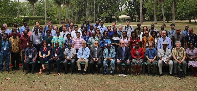 Picture of Group photo of NextGen cassava participants attending the annual meeting in Ibadan