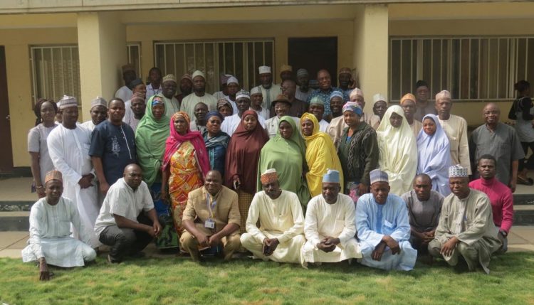 Group photo of the participants in Kano.