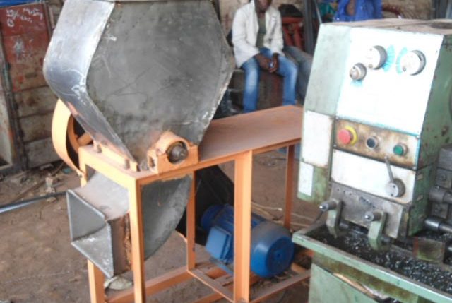 Picture of cassava processing machinary