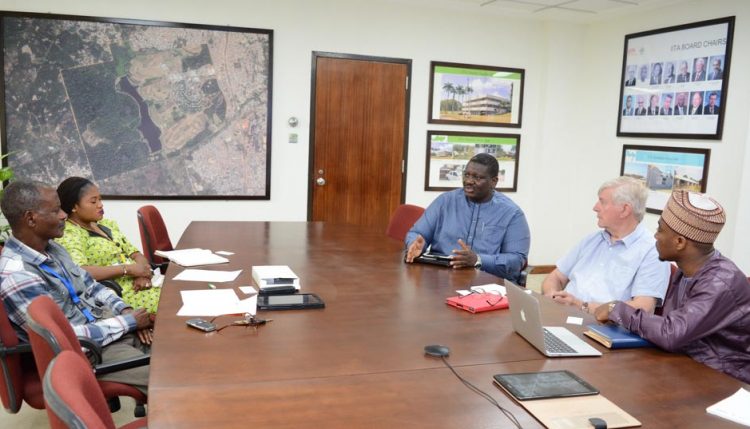 Picture of the IITA team listening keenly to the proposition of the partners.