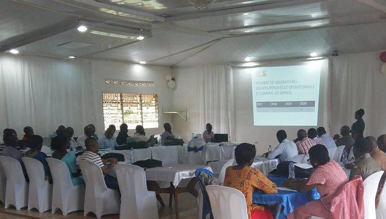 Picture of participants at the CBSD Workshop, DR Congo.