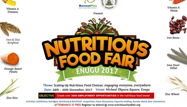 Picture of Nutritious Food Fair poster