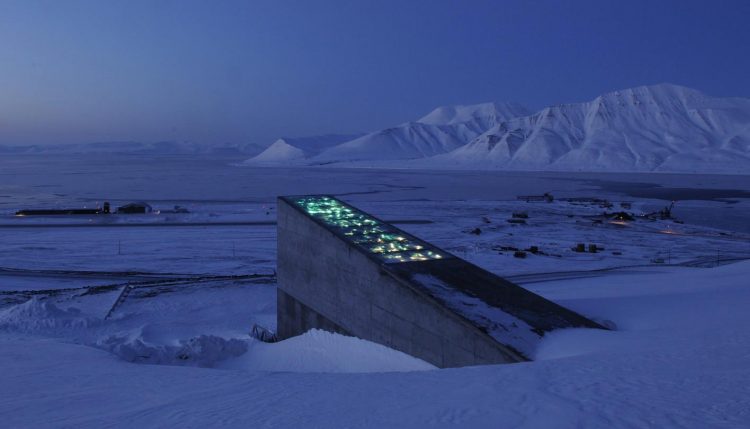 Picture of The Svalbard Seed Vault in Norway. Photo courtesy of The Crop Trust