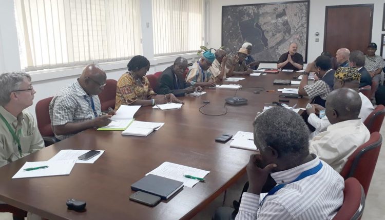 Picture of Kenton Dashiell and IITA team host the NABG team in Ibadan