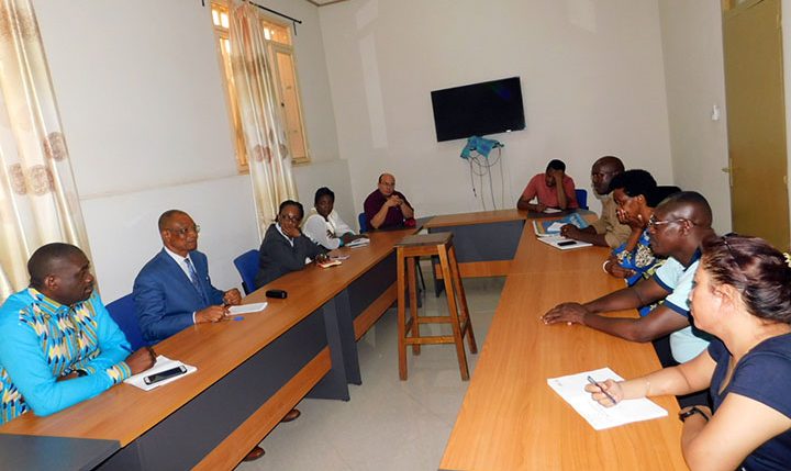 Dr Jonas Chianu (2nd from left) leading the dialogue with other stakeholders.