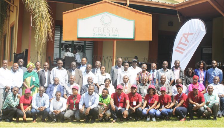 Group photo of meeting participants.