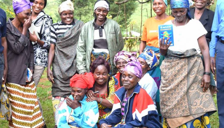 Picture of Irongo Women’s group following discussions on how to better manage household budgets and business activities.