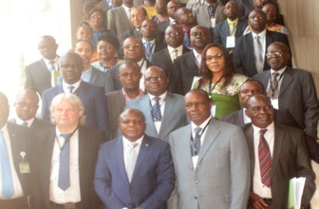 Group photograph of participants at the TAAT cassava compact forum in DRC