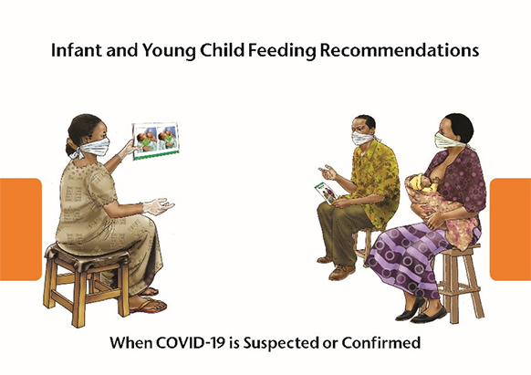 Infant and Young Child Feeding (IYCF) recommendations when COVID-19 infection is suspected or confirmed.