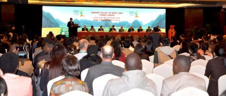 The First World Congress on Root and Tuber Crops held in Nanning, China,