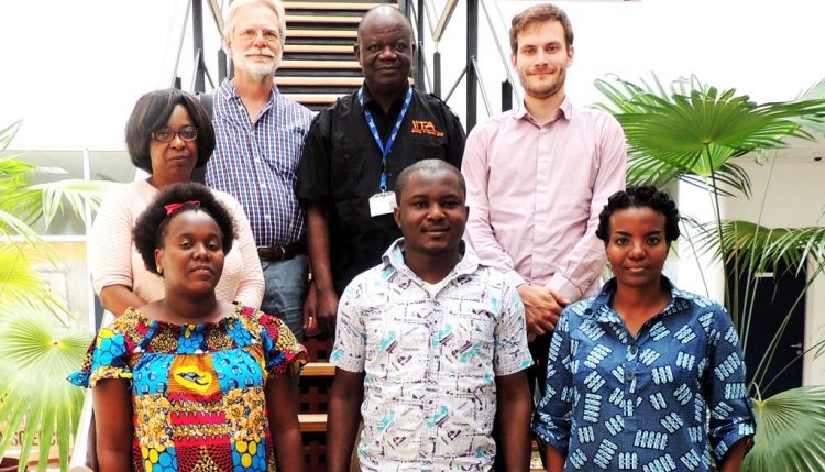 Picture of workshop participants in East Africa Hub.