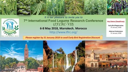 Picture of 7th International Food Legume Research Conference (IFLRC-VII) poster